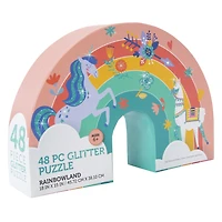 RainbowLand 48-Piece Glitter Puzzle