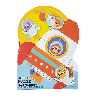 Space Adventure 48-Piece Foil Puzzle