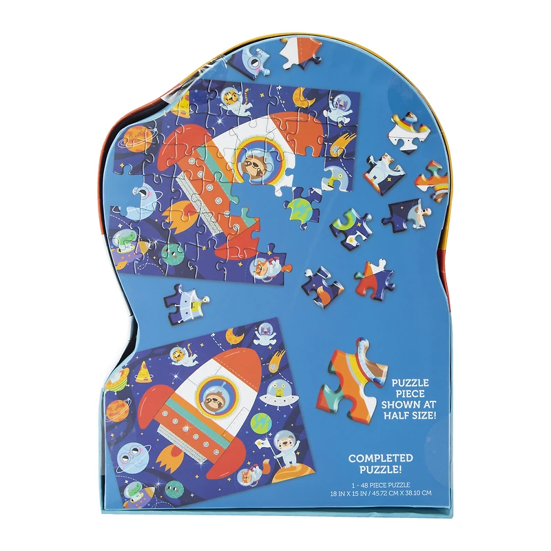 Space Adventure 48-Piece Foil Puzzle