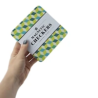 Travel Size Magnetic Checkers Board Game