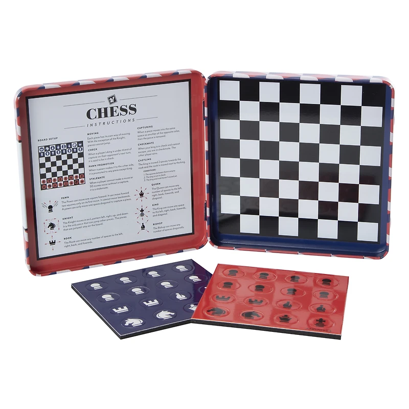 Travel Size Magnetic Chess Board Game