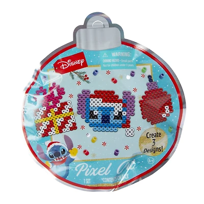 Stitch Melty Beads Pixel Art Ornament Kit