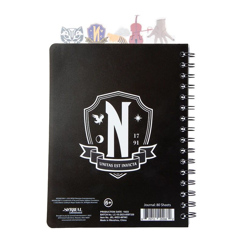 Wednesday® Spiral Journal