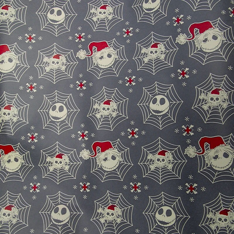 Disney Tim Burton's The Nightmare Before Christmas wrapping paper 50 sq.ft