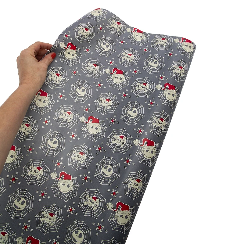 Disney Tim Burton's The Nightmare Before Christmas wrapping paper 50 sq.ft