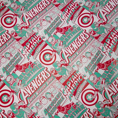 christmas character wrapping paper 50 sq.ft