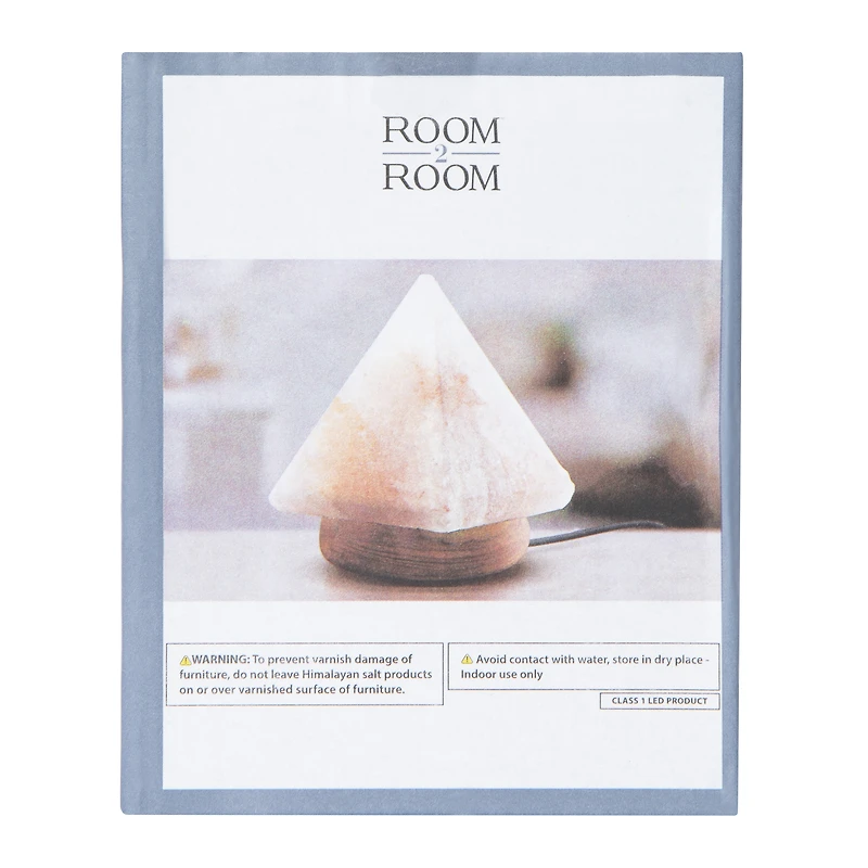 Himalayan Salt Pyramid Lamp