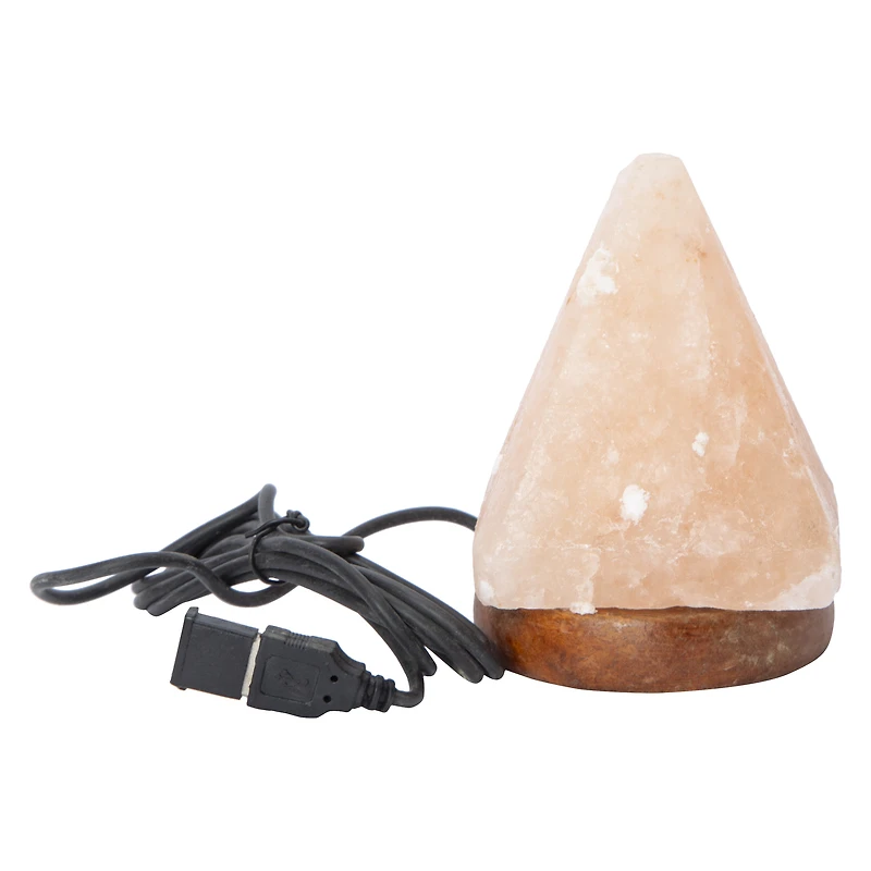 Himalayan Salt Pyramid Lamp