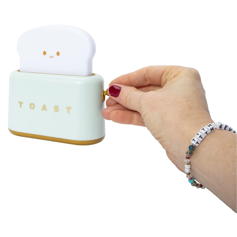 LED Light Up Toaster Lamp 5in x 5.25in