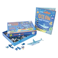 150-Piece Jigsaw Puzzle & Sticker Book Set