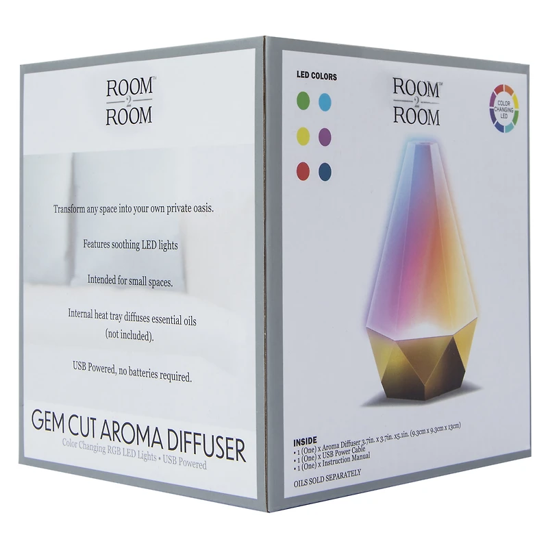 Gem Cut LED Aroma Diffuser