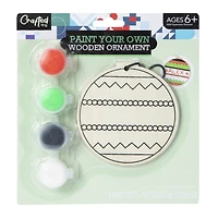 Paint Your Own Wooden Ornament Set