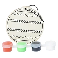 Paint Your Own Wooden Ornament Set