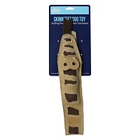 Skinneeez Leather Snake Dog Toy with Squeakers - 25in.