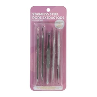 Stainless Steel Pore Extractors 5-Piece
