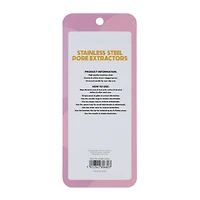 Stainless Steel Pore Extractors 5-Piece