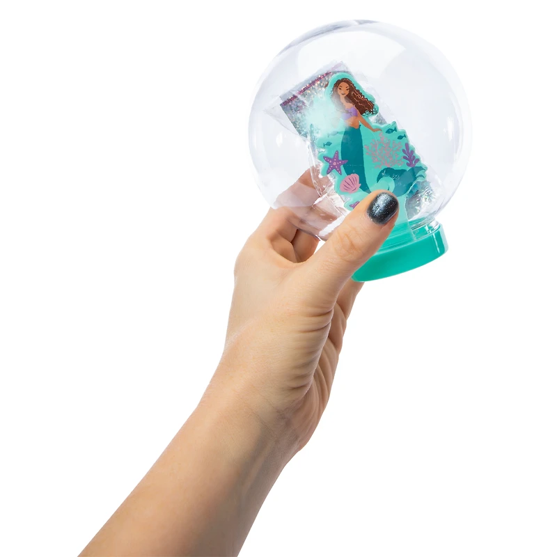 Make Your Own Snow globe - Disney The Little Mermaid