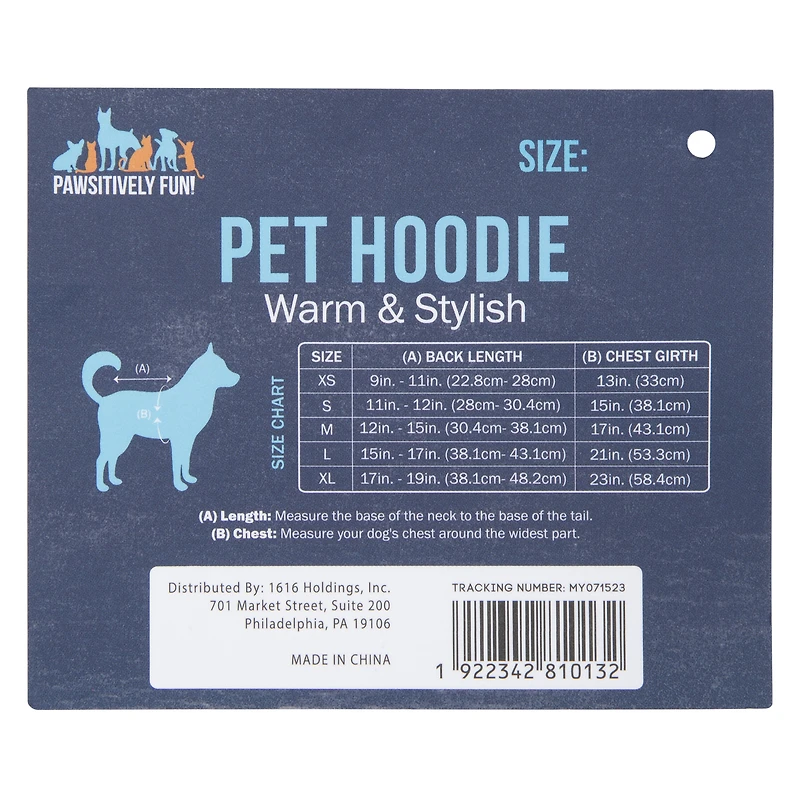 Pet Graphic Hoodie