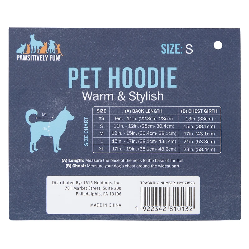 Pet Graphic Hoodie