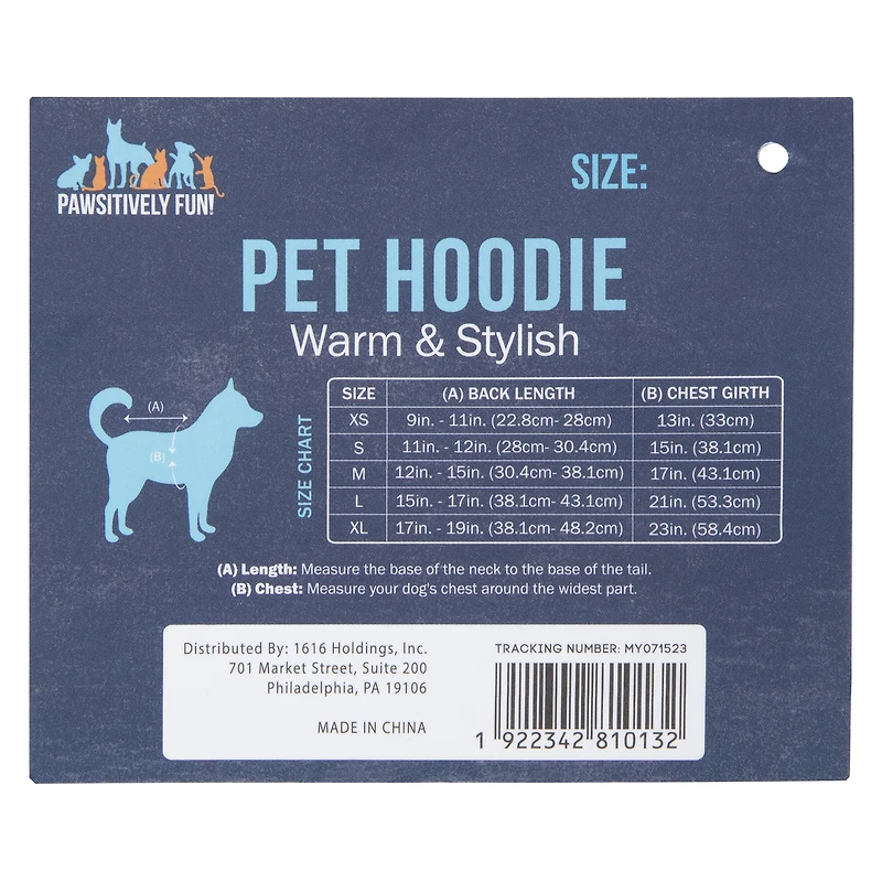 Pet Graphic Hoodie