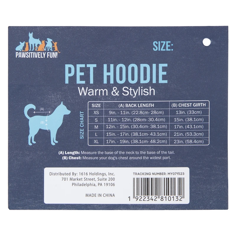 Pet Graphic Hoodie