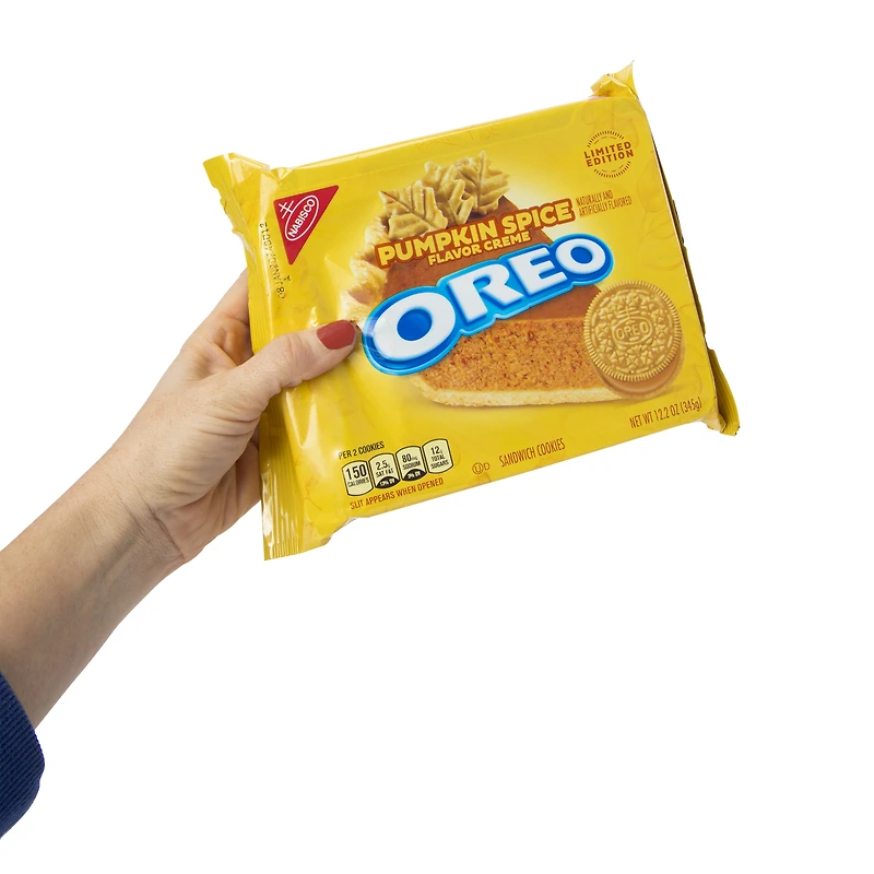 limited edition pumpkin spice oreo® cookies 12.2oz