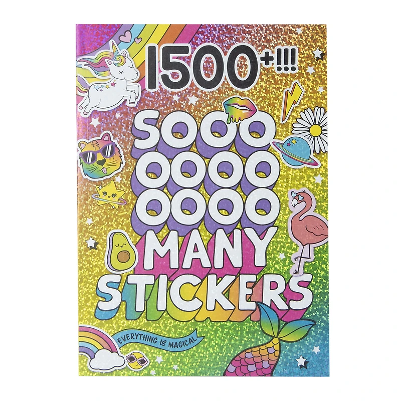 Sticker Book With Over 1500 Stickers