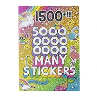 Sticker Book With Over 1500 Stickers