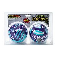 flare™ light-up play balls 2-pack