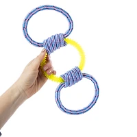 3-Ring Rope Tug Dog Toy