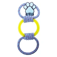 3-Ring Rope Tug Dog Toy