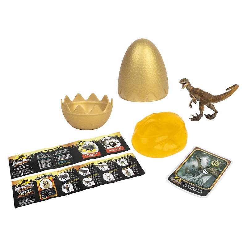 Jurassic Park™ 30th Anniversary Captivz Build N’ Battle Dinos Blind Bag