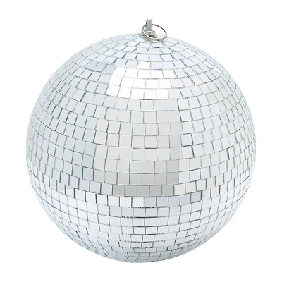 Silver Disco Ball 10in