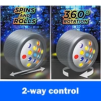 Remote Control Spin & Roll Disco