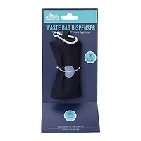 Waste Bag Dispenser With 2 Refill Rolls