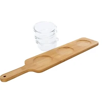 Serving Board And Bowls 4-Piece Set
