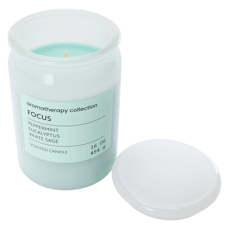 Aromatherapy Collection Glass Jar Candle 16oz
