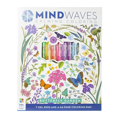 Mind Waves™ Calming Coloring Butterfly Garden Set