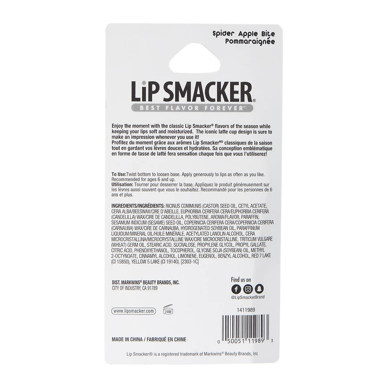 Lip Smacker® Spider Apple Bite Halloween Lip Balm