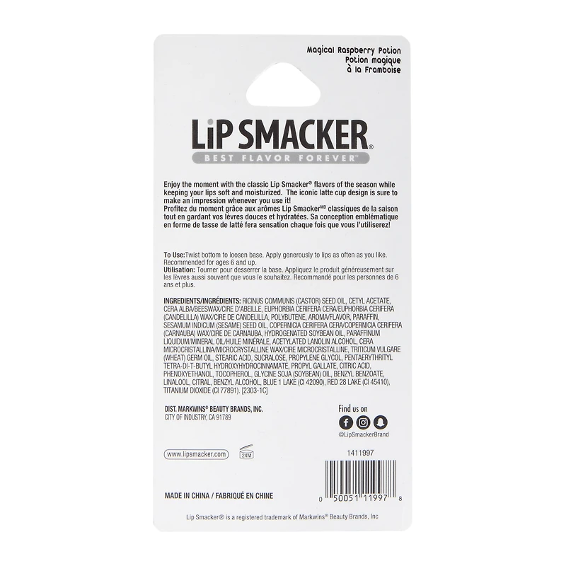 Lip Smacker® Magical Raspberry Potion Halloween Lip Balm