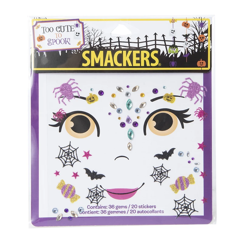 Smackers® Face Gems 36-Count