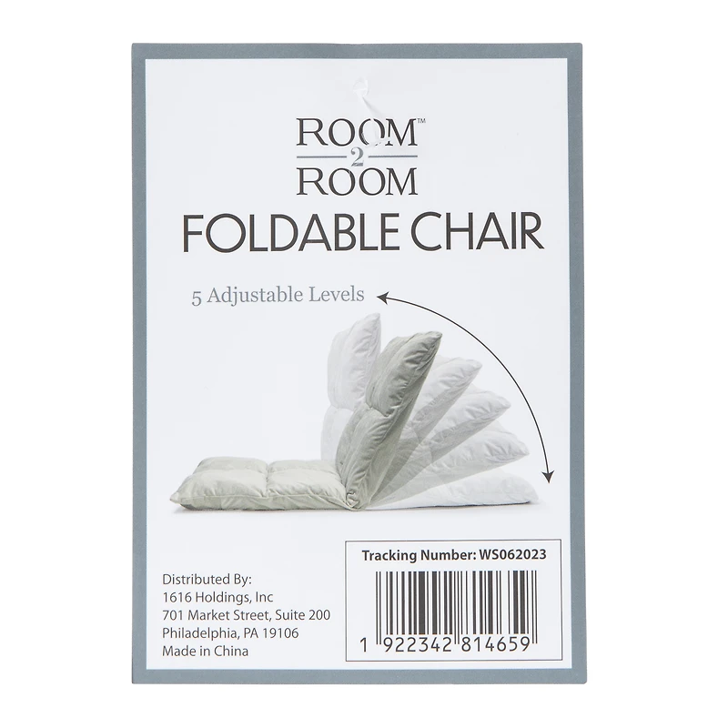 Foldable Floor Chair 47.24in x 23.62in