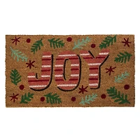Holiday Coir Doormat 28in x 16in