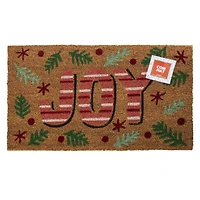 Holiday Coir Doormat 28in x 16in