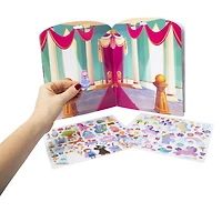 Unicorn Puffy Sticker Play Scene Book With Over 100 Stickers