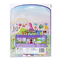 Unicorn Puffy Sticker Play Scene Book With Over 100 Stickers
