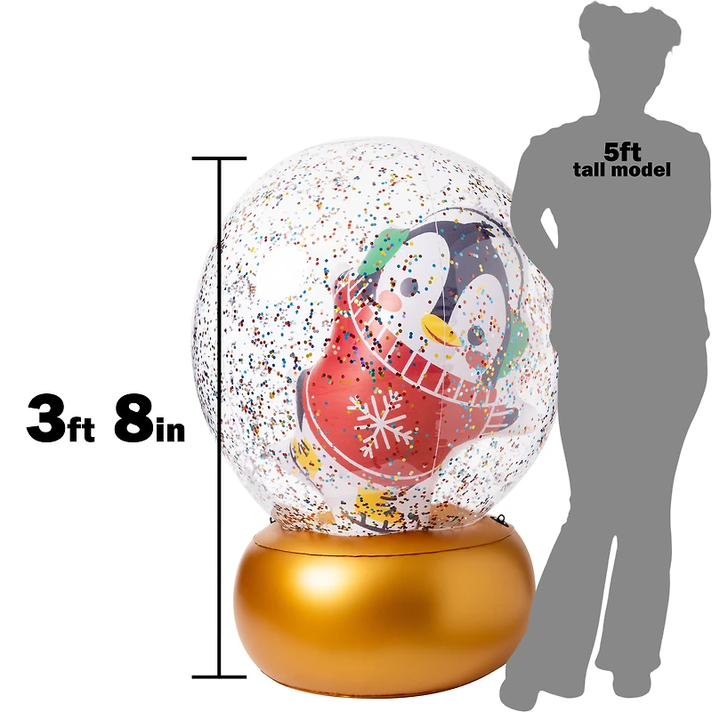inflatable snow globe 3.8ft