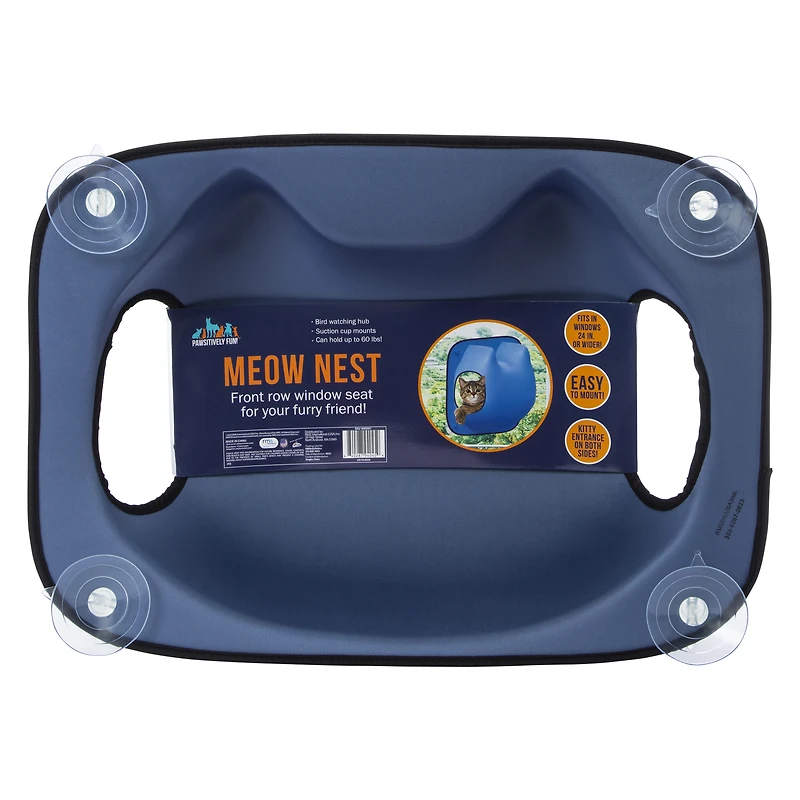 Window Mount Meow Nest 24in x 17in