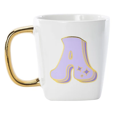 Metallic Disco Monogram Mug