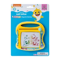 rainbow travel magnetic sketcher